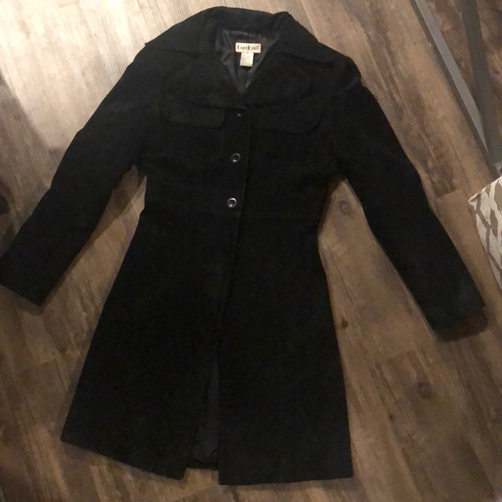FLASH SALE Bebe suede duster